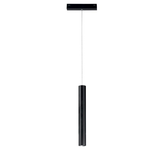 Lištové INTEC 48V - FAN DAVINCI-S35C Závěsné svítidlo systému 48 V - Davinci Tubo, černé, LED, 3 W, 300 lm, 3000 K, 3,5 x 132,82 cm - FANEUROPE - foto 1