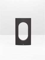 Sloupková - NV 9002840 Venkovní sloupkové svítidlo PORTAL černý hliník a akryl LED 13.5W 3000K 220-240V 296st. IP54 - NOVA LUCE
