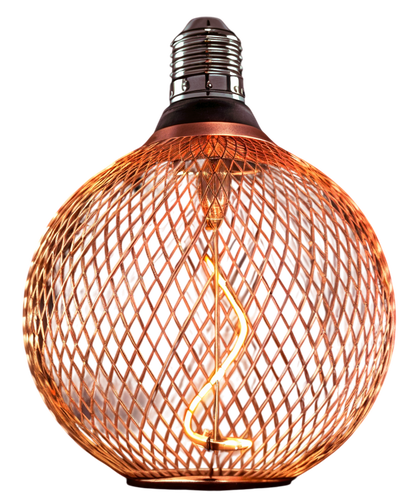 E27 - LED žárovka E27 2.5W COPPER - ZLATÉ SKLO - foto 1