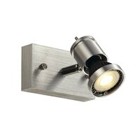 Bodová - LA 147441 Bodové svítidlo ASTO I spot hliník česaná  230V GU10 50W 85° - BIG WHITE (SLV)