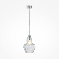 Kónická - M MOD238-PL-01-TR Závěsné svítidlo Eustoma 40W čirá sklo designové - MAYTONI