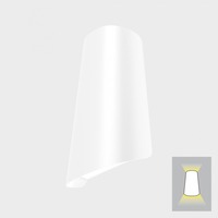 Nástěnná - KHL K60005.01.WS.WH-WH.OP.ST.8.30 TUILE nástěnné svítidlo bílá 11 W 3000K nestmívatelné - KOHL-Lighting