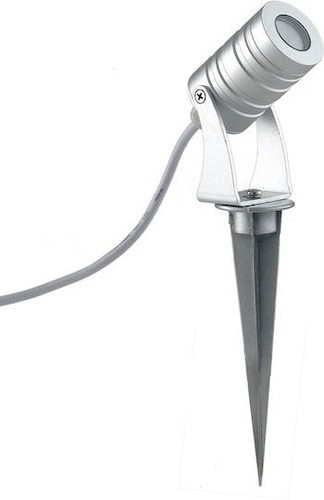 Zápichy - FAN LED-IRIDE-3P-BCO Venkovní reflektor IRIDE DC12/24V stříbrná, hliník, 3x1 W, 6000 K, stmívatelné, IP65, 12 x 4,2 cm - FANEUROPE - foto 1