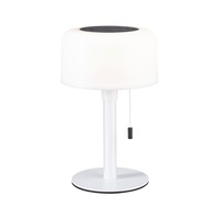 Stolní lampy dekorační - P 94606 Solární nabíjecí bateriové svítidlo Bartja IP44 2700K bílá - PAULMANN