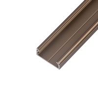 Přisazené profily - LED profil N14B - nástěnný bronzový