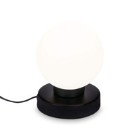 Stolní lampy dekorační - BRILO 7021-015 Stolní lampa, 15,7 cm, max. 25 W, černá - BRILO