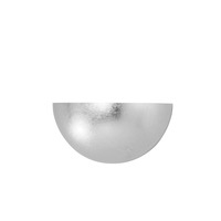 Nepřímé osvětlení - FAN I-MORITZ-S-SIL-AP Nástěnné svítidlo Moritz, stříbrné, 1 x E27, 25 x 12,5 x 12,5 cm - FANEUROPE
