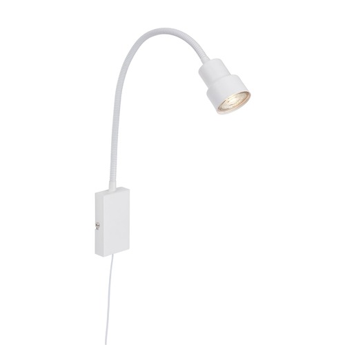 S ramenem - BRI 2085-016 Svítidlo k posteli s dotykovým vypínačem 69 cm 1xGU10 5W 400lm bílé - BRILONER - foto 1