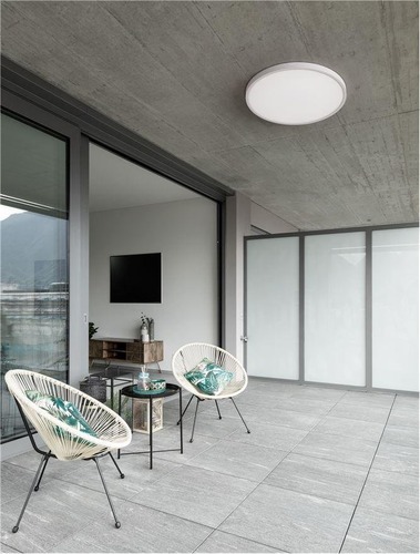 Kruhová - NV 9060190 Stropní svítidlo DIXIE LED stropní svítidlo bílá 36W 3000K/4000K/6500K D400 H25 - NOVA LUCE - foto 1