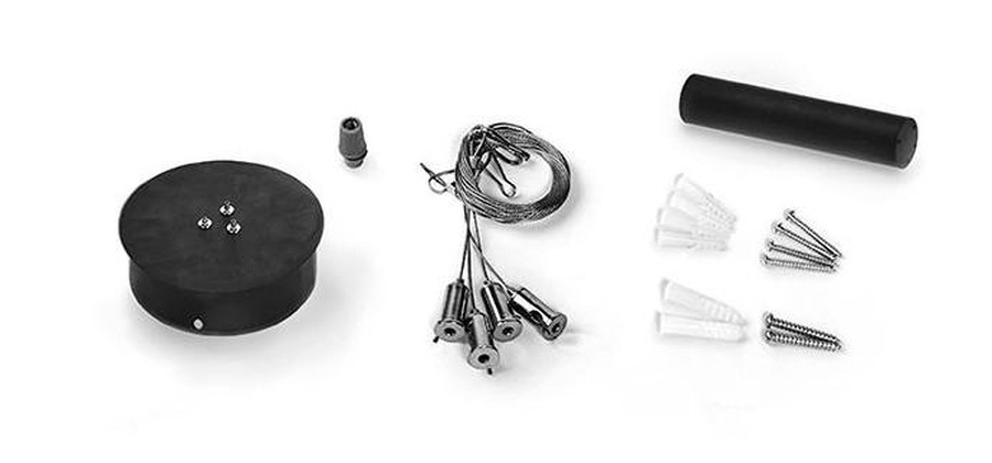 Kotvící prvky, držáky, závěsy - AZZ AZ3454 Monza pendant accesory (black) - AZZARDO - foto 1