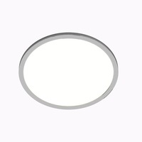 Kruhová - RED R12158 SLENDER SLIM R 17 zápustná černý chrom 230V LED 24W 3000K - RED - DESIGN RENDL