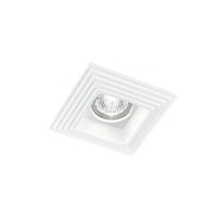 Hranatá - FAN INC-SPETTRO-Q1 Zápustné svítidlo SPETTRO, sádra, hranaté, bílé, 35 W - FANEUROPE