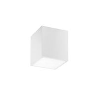 Downlight - FAN I-LIVING-PL14 Stropní svítidlo Living, bílé, 1 x E27, 14 x 14 x 16 cm - FANEUROPE