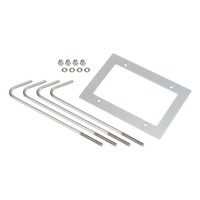 Příslušenství - LA 232119 Sada kotev do betonu pro LOGS 40 a LOGS 70, nerezová ocel - BIG WHITE (SLV)