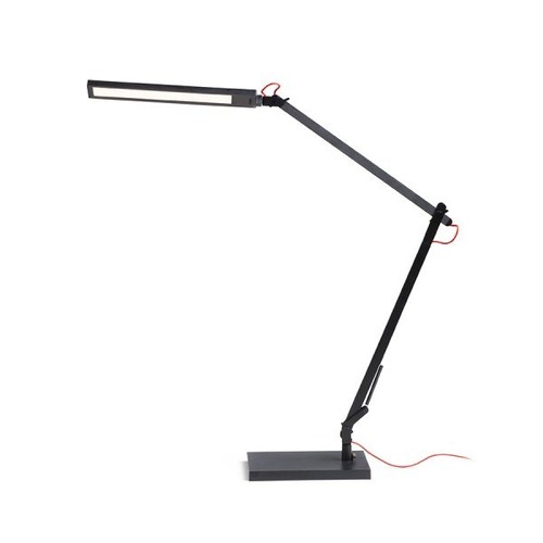 Stolní lampy pracovní - RED R14293X VÝPRODEJ VZORKU - NORMA DIMM stolní černá/červená 230V LED 10W 100° 3000K 4000K 6500K - RED - DESIGN RENDL - foto 1