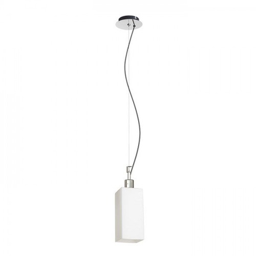 Hranatá - RED R13822 LIZ NEW závěsná opálové sklo/chrom 230V E27 28W - RED - DESIGN RENDL - foto 1