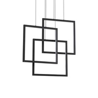 Hranatá - ILUX 269375 FRAME SP QUADRATO NERO - IDEALLUX