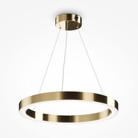 Dekorativní - M MOD415PL-L45BS4K Závěsné svítidlo Saturno 4000K 45W studená bílá 3100lm mosaz ocel - MAYTONI
