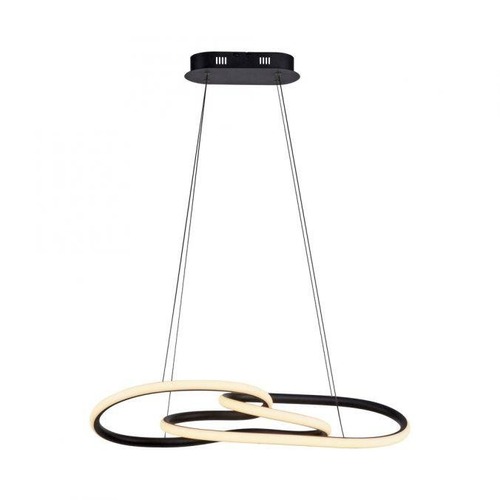 Dekorativní - PN 2764-18 LED závěsné svítidlo TWIST, černá, nastavitelná výška, paměťová funkce, SimplyDim, 2700K - PAUL NEUHAUS - foto 1
