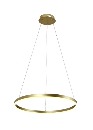 LED přívěšek - LED Závěsná lampa 22W Satin Gold - foto 1