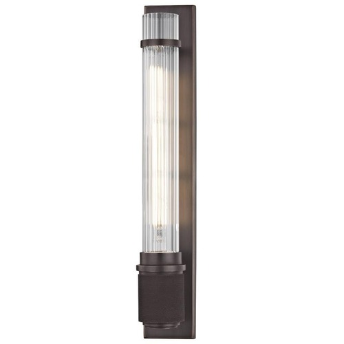 Dekorativní - HVLG 1200-OB-CE Nástěnné svítidlo SHAW ocel/sklo starobronz/čirá E27 1x6W - HUDSON VALLEY - foto 1