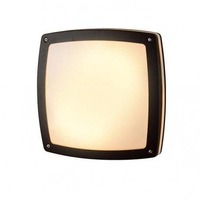 Nástěnná - AZZ AZ2186 LED Stropní a nástěnné přisazené svítidlo Azzardo Fano Square dark grey AZ2186 9W 750lm 3000K IP54 22cm hranaté tmavě šedé - AZZARDO