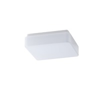 Hranatá - OS TIL56351 TILIA 1A stropní/nástěnné plastové svítidlo bílá IP54 3000 K 11W LED HF (původní kód OS 56351) - OSMONT