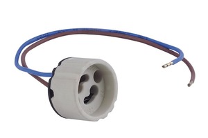 Patice a spojky - P 217 Halogenová patice GU, GZ10 - PAULMANN