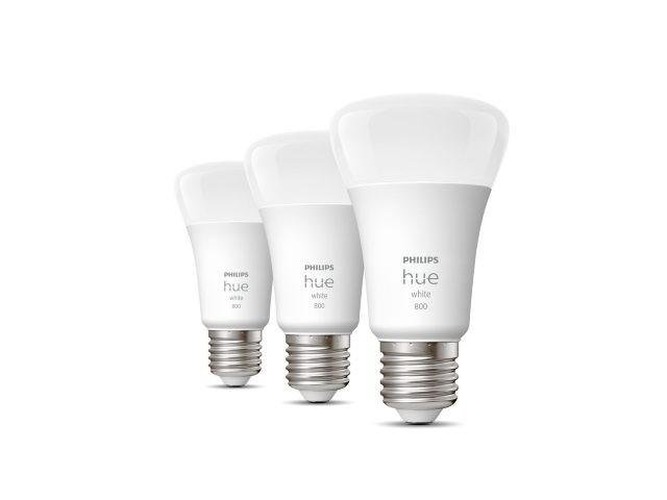 SmartHome Paul Neuhaus - PH 8719514329881 Hue Bluetooth LED White set 3ks žárovek Philips 8719514329881 E27 A60 3x9W 3x800lm 2700K bílé stmívatelné - PHILIPS (929001821627) - foto 1