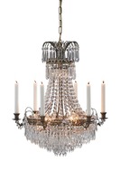 Kruhová - MAR 100649 Läckö lustr staromosaz 57 cm - Markslöjd