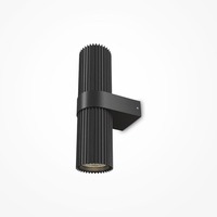 Nepřímé osvětlení - M MOD326WL-02B Nástěnné svítidlo Dynamics GU10 2x50W černý hliník - MAYTONI