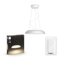 SmartHome Paul Neuhaus - PH 40233/31/P6 Hue LED White Ambiance Závěsné svítidlo Philips Amaze BT 40233/31/P6 39W 3000lm 2200-6500K 24V, bílé s dálkovým ovladačem a Bluetooth - PHILIPS HUE (915005913301)