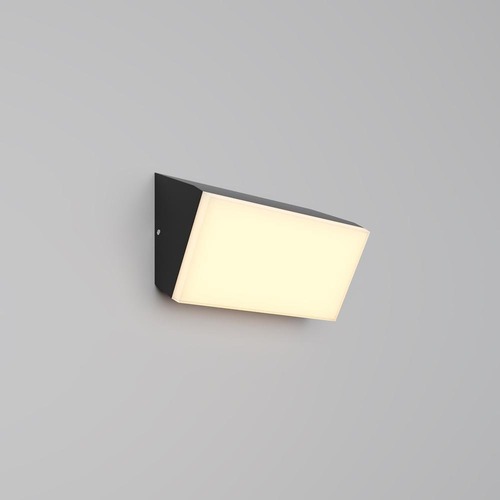 Nástěnná - M O436WL-L10GF3K Nástěnné svítidlo Brick 3000K 10W teplá bílá 1100lm černý hliník IP54  - MAYTONI - foto 1