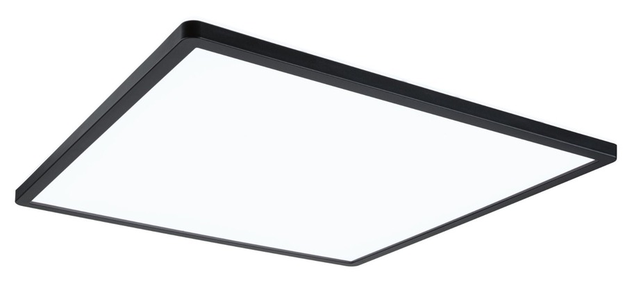 Hranatá - P 71016 LED Panel 3-krokové-stmívatelné Atria Shine hranaté 420x420mm 4000K černá - PAULMANN - foto 1