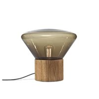 Stolní lampy dekorační - BRO PC00910-BIANCO Stolní svítidlo Muffins MINI 26cm - BROKIS A