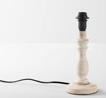 Stolní lampy dekorační - FAN B-LULLABY-L Základna stojací lampy - dřevěná Lullaby, 1 x E14, 10 x 26 cm - FANEUROPE