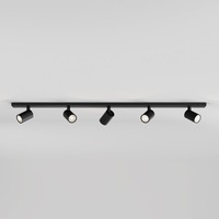 Bodová - AST 1286085 Bodové svítidlo Ascoli Five Bar 5x50W GU10 černá - ASTRO Lighting