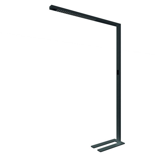 Stojací lampy - IMPR 342230 Deko-Light stojací svítidlo, Office Three Standard, Motion, 80 W, DIM, 4000 K, 220-240V 10100 lm 1240 mm tmavě černá RAL 9005 - foto 1