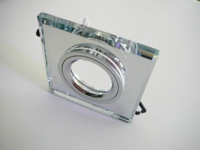 Vestavná bodová svítidla - Podhledový rámeček Morta CT zrcadlový - foto 1