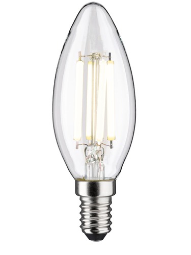 E14 - P 29203 Eco-Line Filament 230V LED svíčka E14 4W 4000K čirá - PAULMANN - foto 1