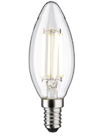 E14 - P 29203 Eco-Line Filament 230V LED svíčka E14 4W 4000K čirá - PAULMANN