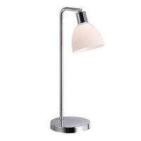 Stolní lampy pracovní - NOR 63201033 Stolní lampa Ray 1x40W E14 chrom opál - NORDLUX