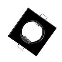 Hranatá - FAN INC-REFLEX-Q-SF1 NER Zápustné svítidlo Reflex, černé, 8,2 x 8,2 cm - FANEUROPE