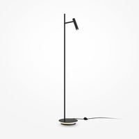 Stojací lampy - M Z010FL-L8B3K Stojací lampa Estudo 3000K 700lm černý kov LED teplá bílá - MAYTONI
