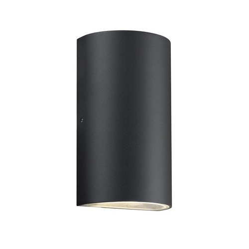 Nástěnná - NOR 84141003 Venkovní nástěnné svítidlo Rold 1x9,5W LED černá čirá - NORDLUX - foto 1