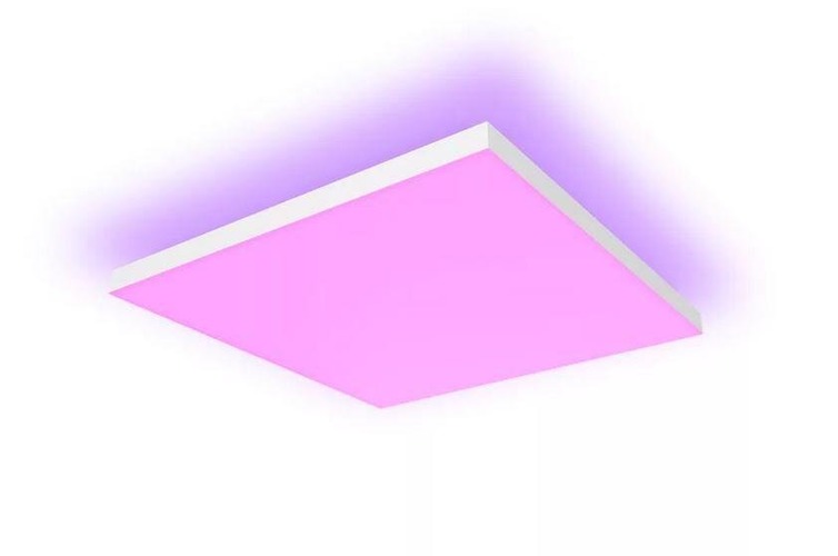Hranatá - PH 8720169277670 Hue Datura ceiling SQ XL stropní svítidlo LED 67W 3140-4840lm 2000–6500K RGB IP20, bílé - PHILIPS - foto 1