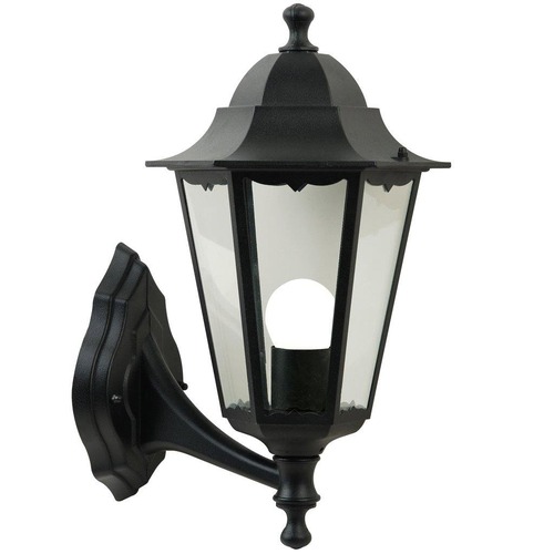 Nástěnná - NOR 74371003 Venkovní nástěnné svítidlo Cardiff 1x60W E27 černá čirá - NORDLUX - foto 1