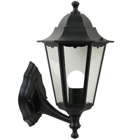 Nástěnná - NOR 74371003 Venkovní nástěnné svítidlo Cardiff 1x60W E27 černá čirá - NORDLUX