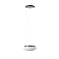 Kruhová - OS ARA71371 ARAKIS LE2 závěsné skleněné svítidlo černá / bílá IP40 3000/4000 K 13W LED - OSMONT