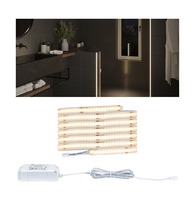 Dekorační - P 78425 LumiTiles LED pásek Full-Line COB Slim 2m IP44 6W 280LEDs/m 2700K 7VA - PAULMANN